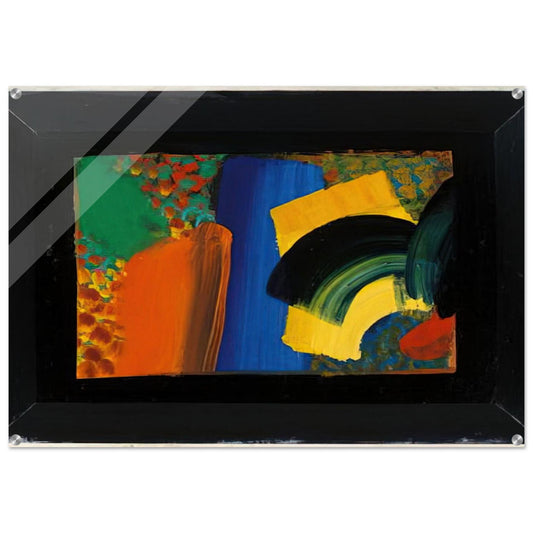 Patrick Caulfield in Italy - 1992 - Howard Hodgkin Acrylic Print - 70x100 cm / 28x40″ inches