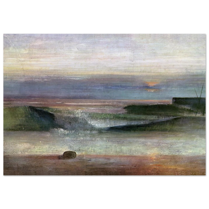 The Wave - 1944 - Victor Pasmore Brushed Aluminum Print - 70x100 cm / 28x40 inches | Victor Pasmore Aluminum Print | Victor Pasmore Prints