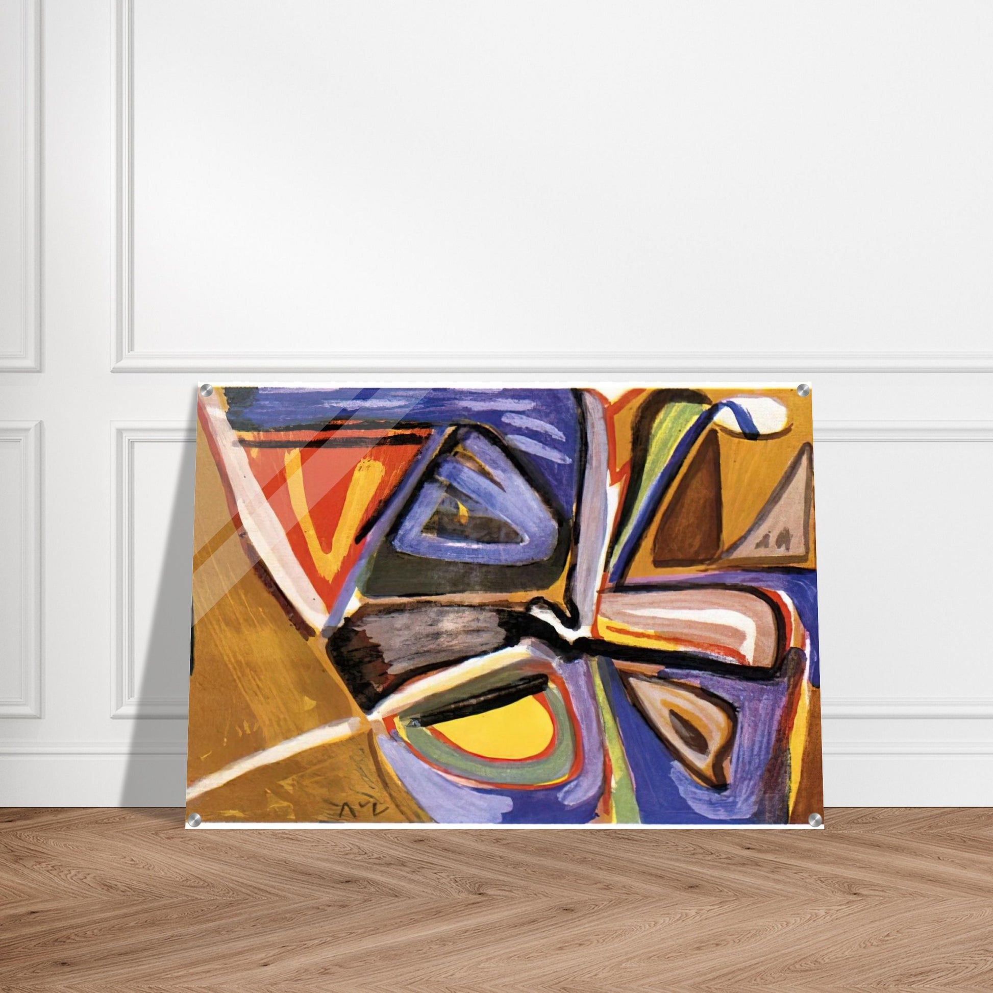 Le bonheur de Matisse - 1981 - Bram van Velde Acrylic Print - 70x100 cm / 28x40″ inches