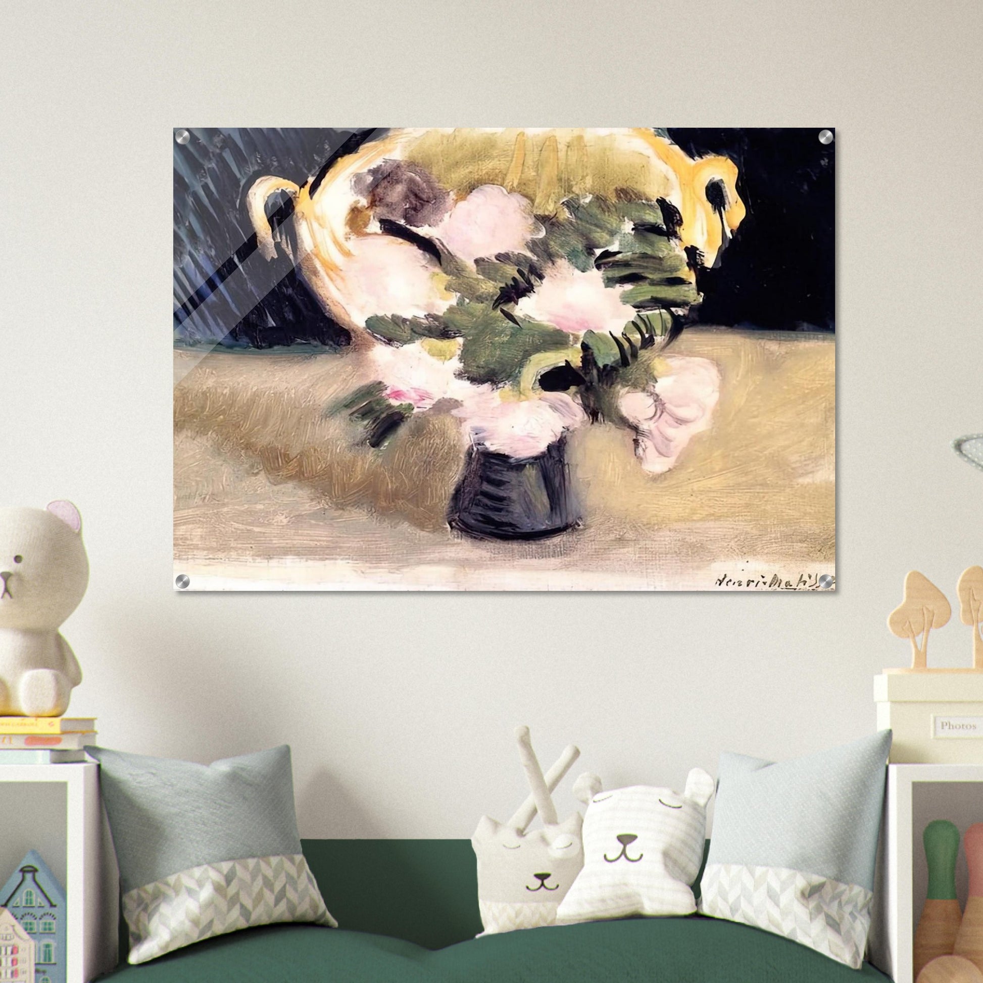 FLOWERS 1919 - Henri Matisse Acrylic Print - 70x100 cm / 28x40″ inches