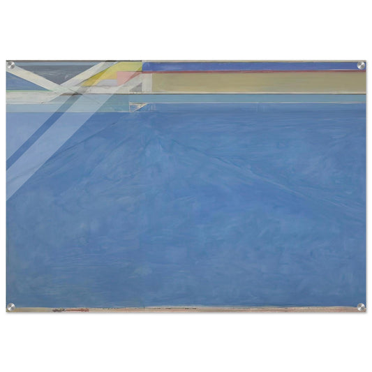Ocean Park #129 - Richard Diebenkorn Acrylic Print - 70x100 cm / 28x40″ inches | Richard Diebenkorn Wall Art | Richard Diebenkorn Prints