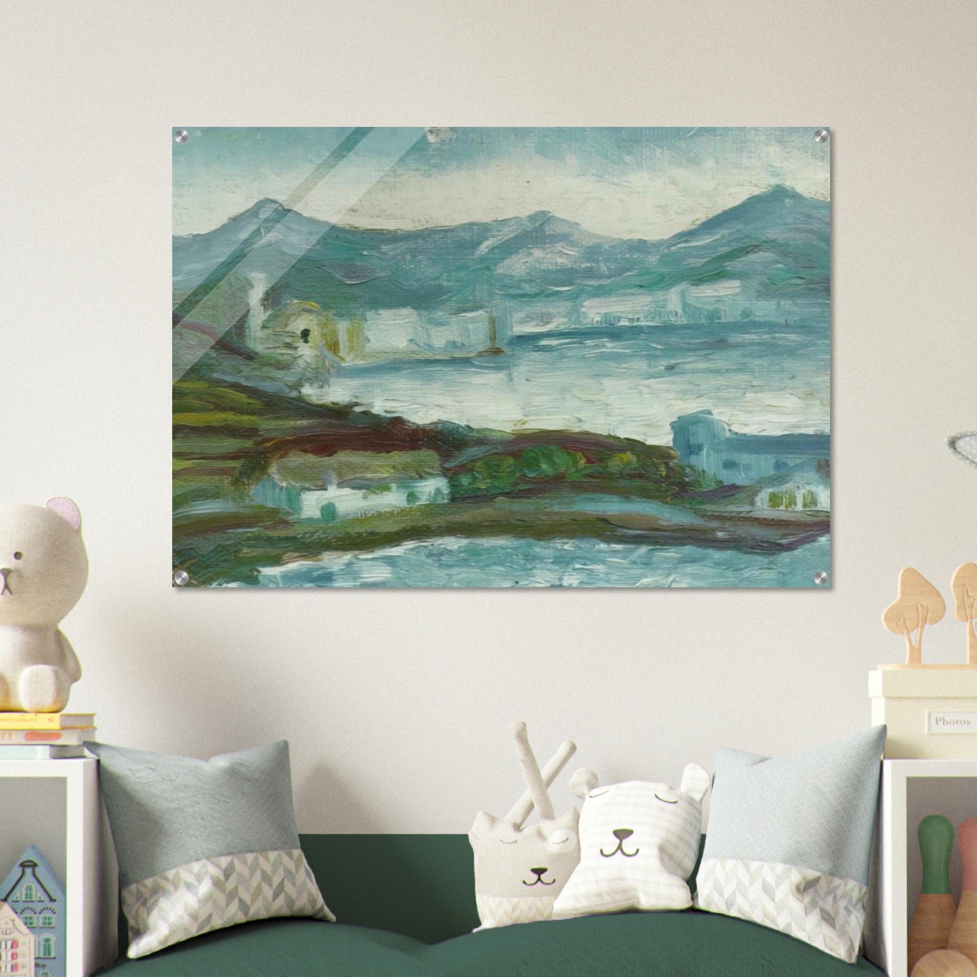 CADAQUES 2 - Salvador Dali Acrylic Print - 70x100 cm / 28x40″ inches