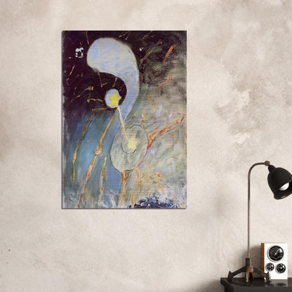 CHAOS NR 2 1906 - Hilma af Klint Brushed Aluminum Print - 70x100 cm / 28x40 inches | Hilma af Klint Aluminum Print | Hilma af Klint Prints