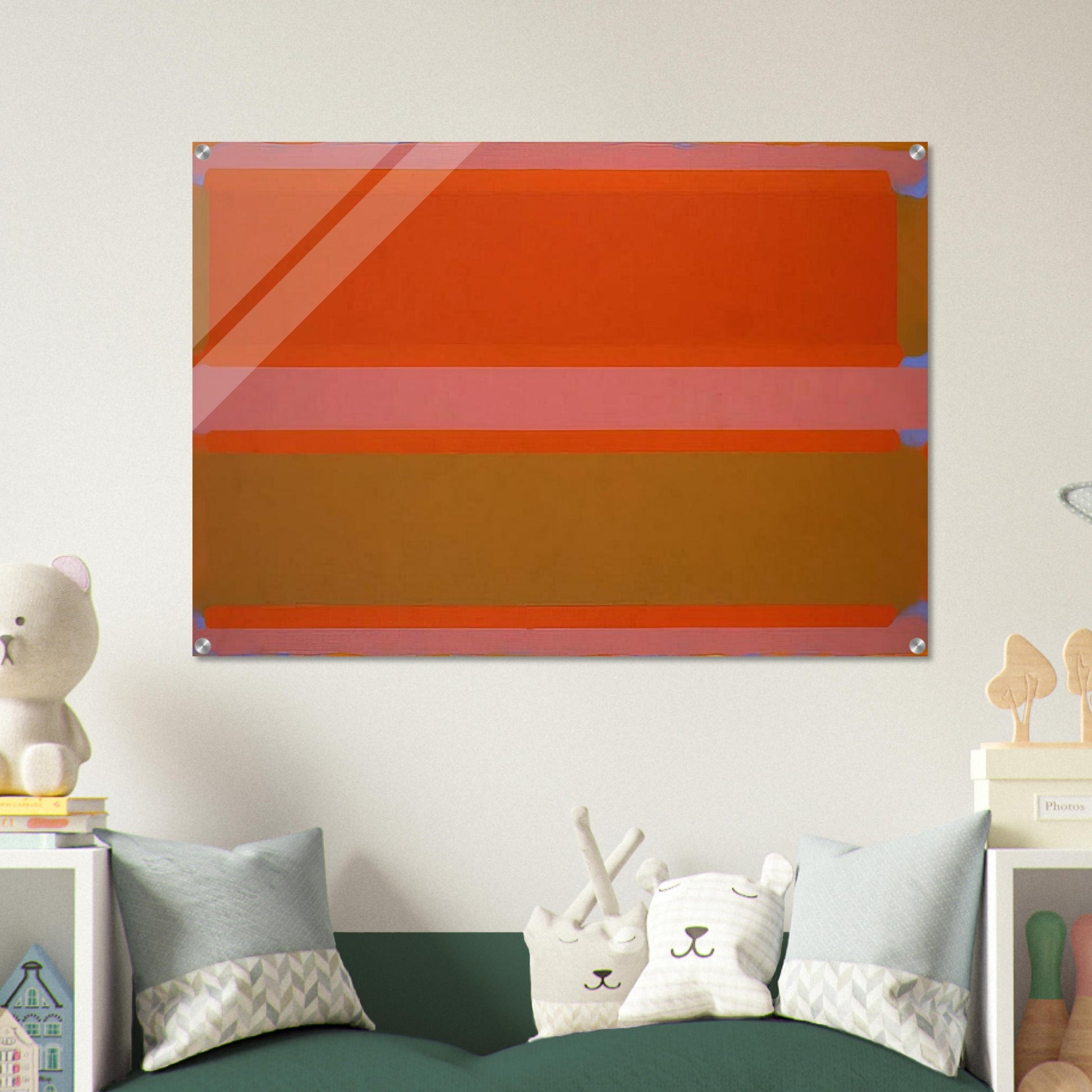 Stop Gap - 1995 - Doug Ohlson Acrylic Print - 70x100 cm / 28x40″ inches | Doug Ohlson Wall Art | Doug Ohlson Prints