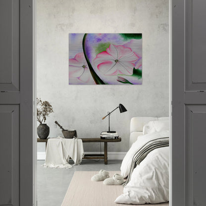Petunia No. 2 - Georgia O'Keeffe Brushed Aluminum Print - 70x100 cm / 28x40 inches | Georgia O'Keeffe Aluminum Print | Georgia O'Keeffe Prints