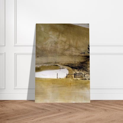 NOT DETECTED 34 - Andrew Wyeth Brushed Aluminum Print - 70x100 cm / 28x40 inches | Andrew Wyeth Aluminum Print | Andrew Wyeth Prints