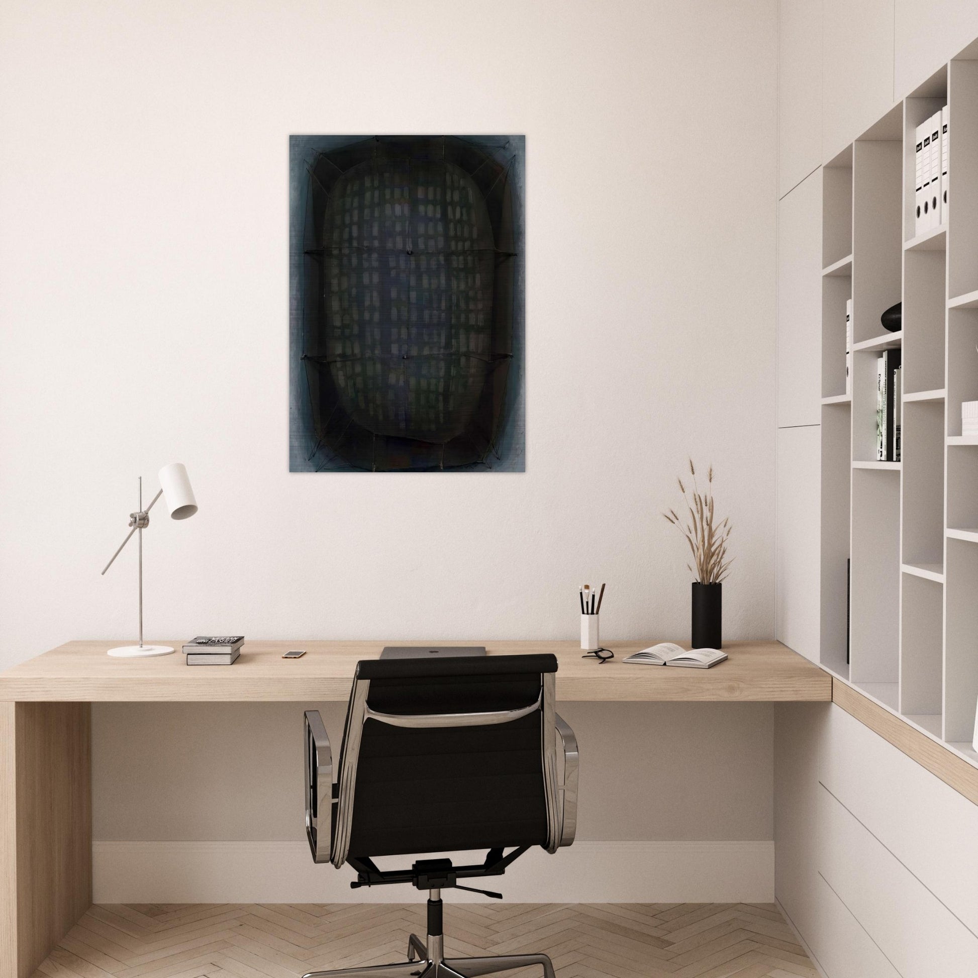 Espejuelo - 1964 - Manuel Rivera Brushed Aluminum Print - 70x100 cm / 28x40 inches | Manuel Rivera Aluminum Print | Manuel Rivera Prints