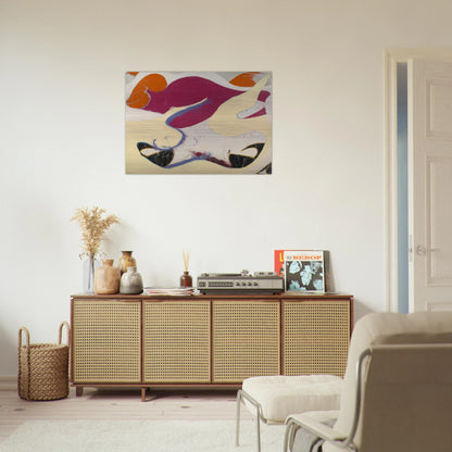 Dido - 1973 - Norman Bluhm Brushed Aluminum Print - 70x100 cm / 28x40 inches | Norman Bluhm Aluminum Print | Norman Bluhm Prints
