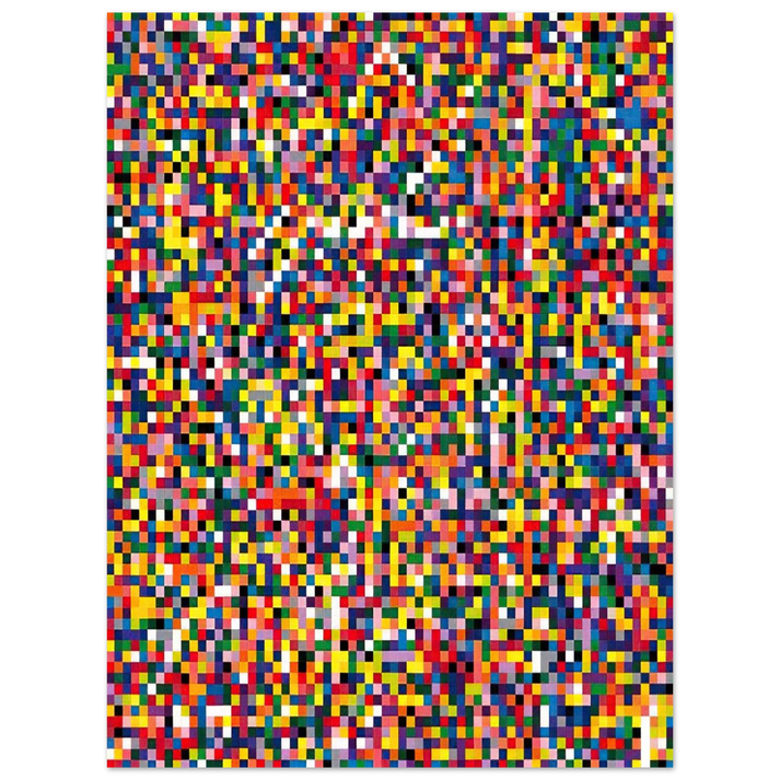 Gerhard Richter - 4900 COLOURS 2007  75x100 cm / 30x40inches Fine Art Poster