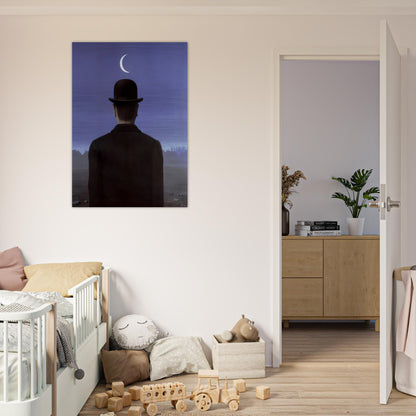 THE SCHOOLMASTER 1954 - Rene Magritte Brushed Aluminum Print - 70x100 cm / 28x40 inches | Rene Magritte Aluminum Print | Rene Magritte Prints