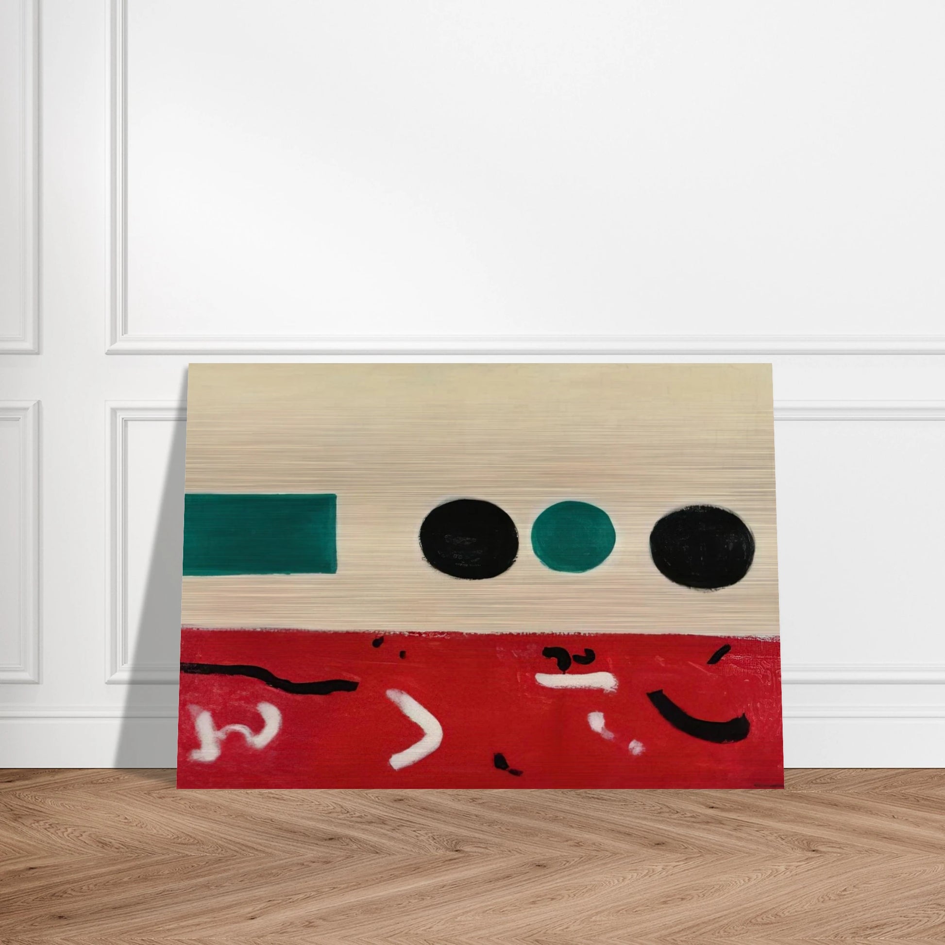 Movement East to West - 1956 - Adolph Gottlieb Brushed Aluminum Print - 70x100 cm / 28x40 inches | Adolph Gottlieb Aluminum Print | Adolph Gottlieb Prints