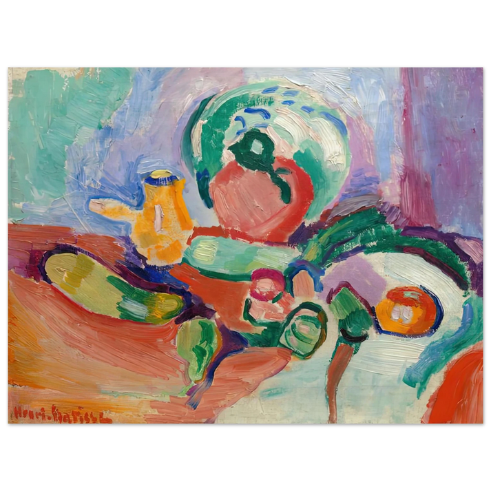 Henri Matisse - STILL LIFE WITH VEGETABLES 1905  75x100 cm / 30x40inches Fine Art Poster