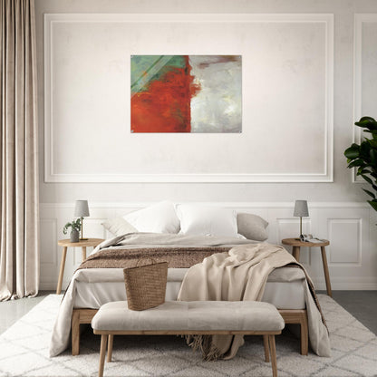Divide - 1958 - Theodoros Stamos Acrylic Print - 70x100 cm / 28x40″ inches