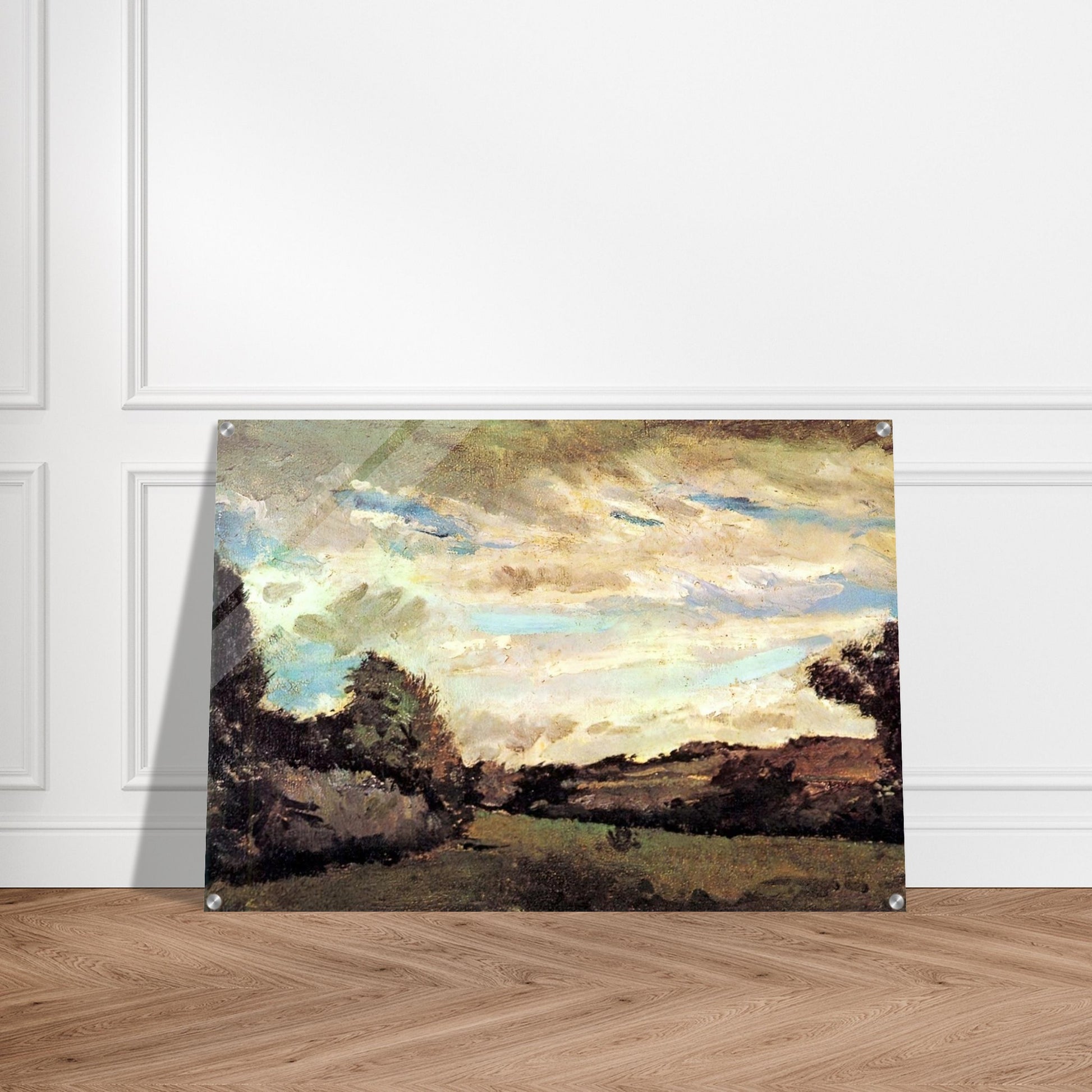 Landscape with Dunes - Vincent van Gogh Acrylic Print - 70x100 cm / 28x40″ inches | Vincent van Gogh Wall Art | Vincent van Gogh Prints