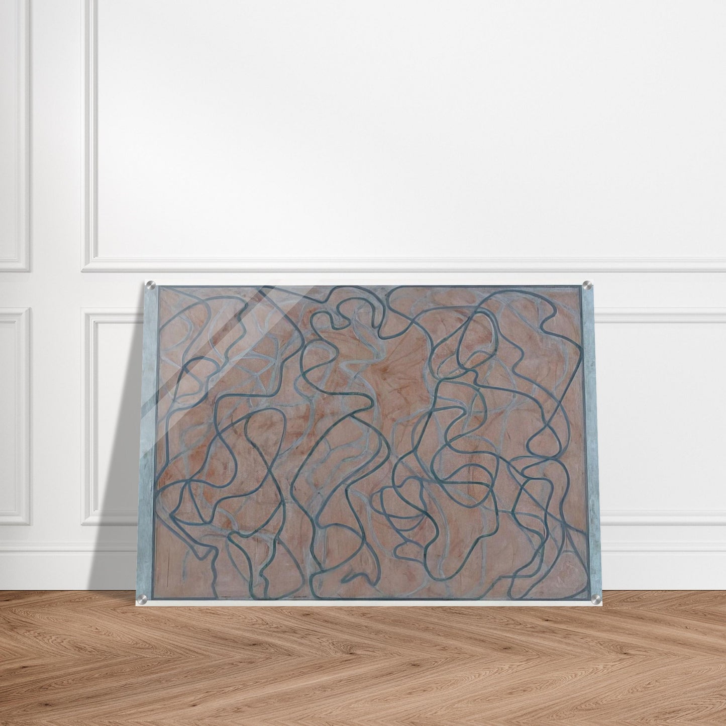 Polke Letter - 2011 - Brice Marden Acrylic Print - 70x100 cm / 28x40″ inches