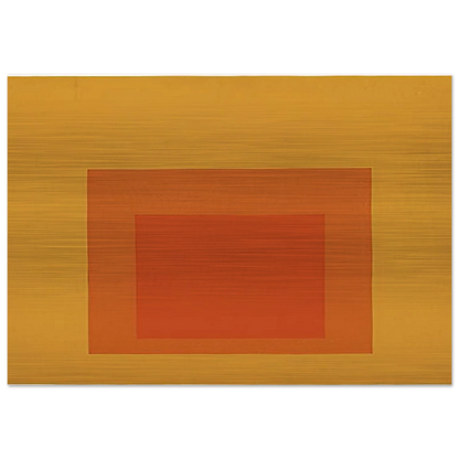 HOMAGE TO THE SQUARE 1967 - Josef Albers Brushed Aluminum Print - 70x100 cm / 28x40 inches | Josef Albers Aluminum Print | Josef Albers Prints