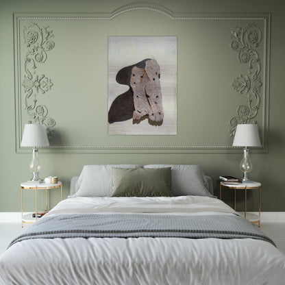 FEMALE NUDE - Salvador Dali Brushed Aluminum Print - 70x100 cm / 28x40 inches | Salvador Dali Aluminum Print | Salvador Dali Prints