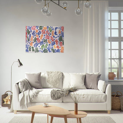 LA PERRUCHE ET LA SIRENE 1952 - Henri Matisse Brushed Aluminum Print - 70x100 cm / 28x40 inches | Henri Matisse Aluminum Print | Henri Matisse Prints