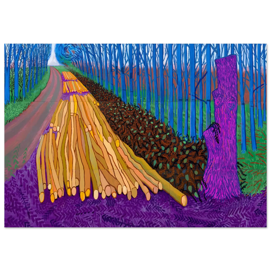 David Hockney - David Hockney Wall art - 13x18 cm / 5x7 Inches - Fine Art Poster - -
