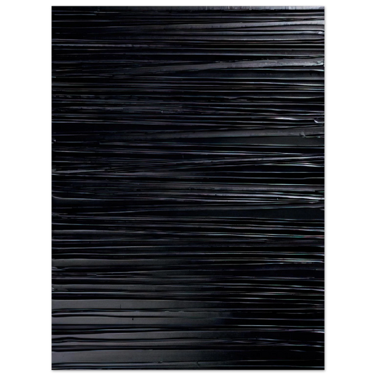 Pierre Soulages - Peinture 130 x 81 cm, 20-03-2004 - 2004  75x100 cm / 30x40inches Fine Art Poster