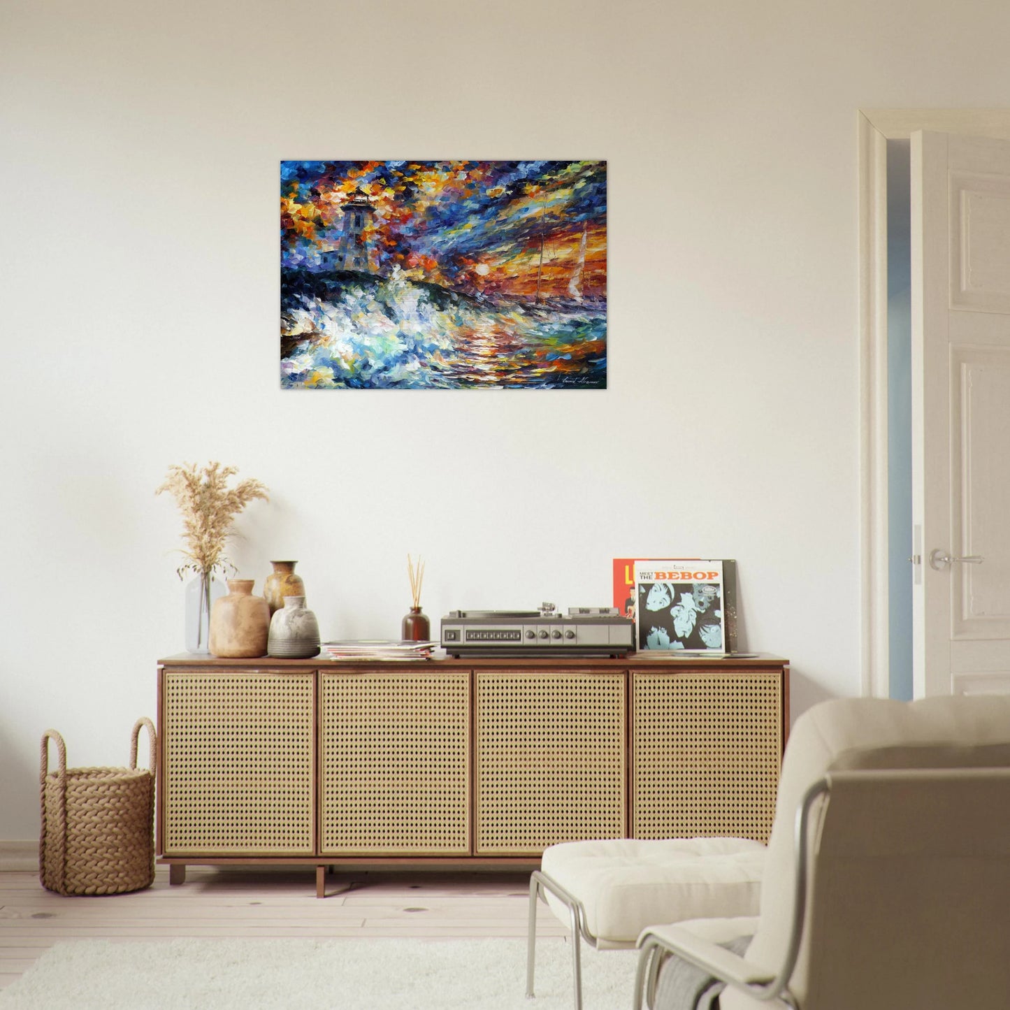 Leonid Afremov - Leonid Afremov Brushed Aluminum Print - 70x100 cm / 28x40 inches | Leonid Afremov Aluminum Print | Leonid Afremov Prints