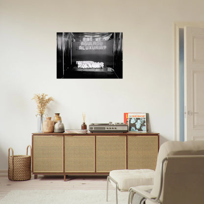 Eat Me. The Gluttony or Lust - 1976 - Lygia Pape Brushed Aluminum Print - 70x100 cm / 28x40 inches | Lygia Pape Aluminum Print | Lygia Pape Prints