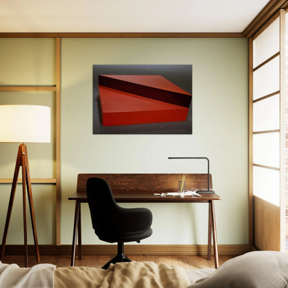 Untitled - 1963 - Donald Judd Brushed Aluminum Print - 70x100 cm / 28x40 inches | Donald Judd Aluminum Print | Donald Judd Prints