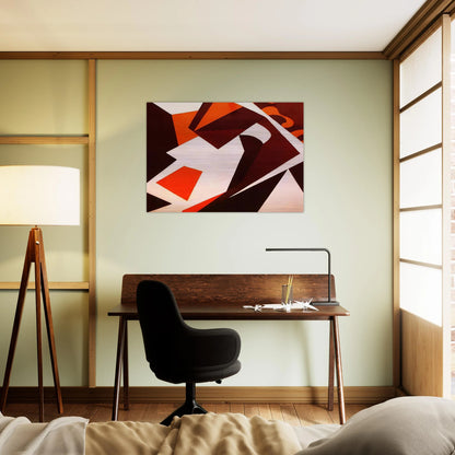 Geometric Forms - Jean Arp Brushed Aluminum Print - 70x100 cm / 28x40 inches | Jean Arp Aluminum Print | Jean Arp Prints