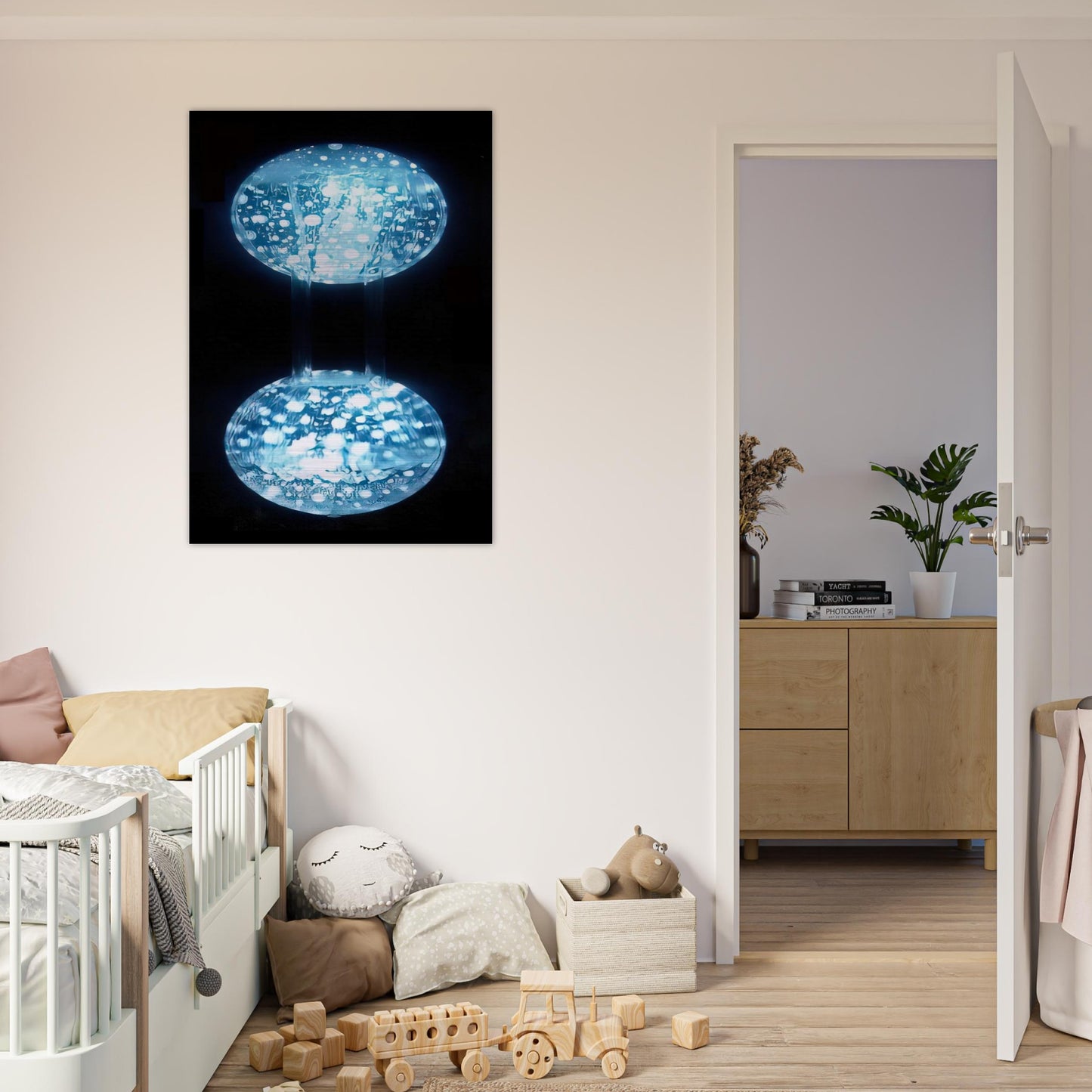 Relieve Agua Comunicante - Kinetic Art - Gyula Kosice Brushed Aluminum Print - 70x100 cm / 28x40 inches | Gyula Kosice Aluminum Print | Gyula Kosice Prints