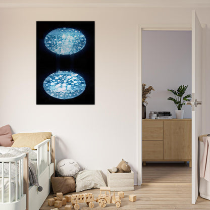 Relieve Agua Comunicante - Kinetic Art - Gyula Kosice Brushed Aluminum Print - 70x100 cm / 28x40 inches | Gyula Kosice Aluminum Print | Gyula Kosice Prints