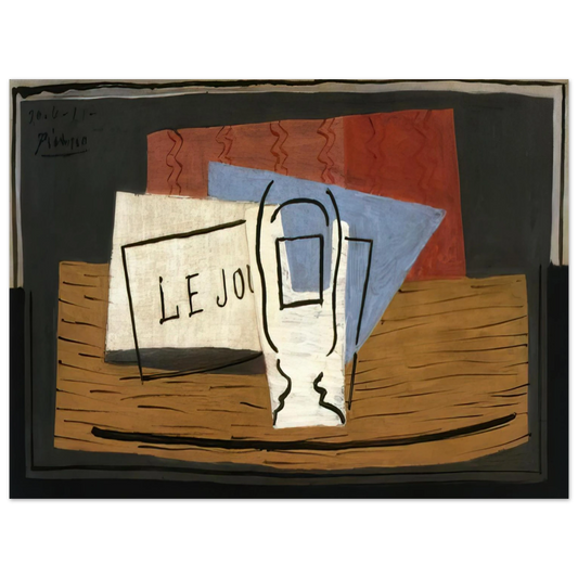 Pablo Picasso - Still life - 1921  75x100 cm / 30x40inches Fine Art Poster