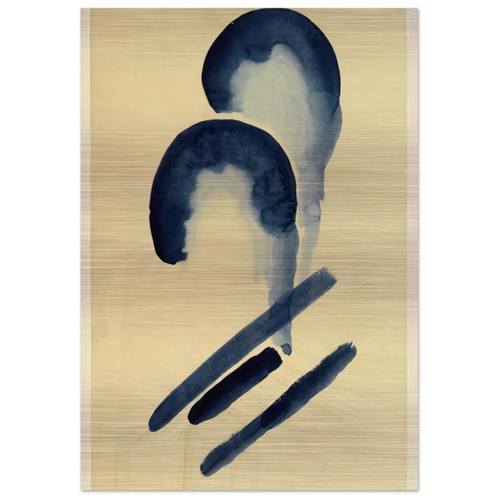 Blue-04 - Georgia O'Keeffe Brushed Aluminum Print - 70x100 cm / 28x40 inches | Georgia O'Keeffe Aluminum Print | Georgia O'Keeffe Prints