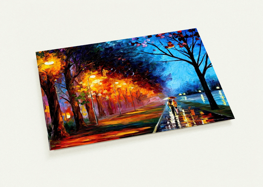 Leonid Afremov By Leonid Afremov Pack of 10 Post Cards | Leonid Afremov Post Cards | A6 (10.5 x 14.8 cm) - 4.1 x 5.8 inches