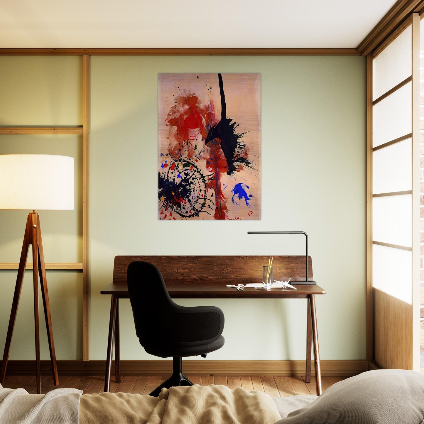 The Prey - Hans Hofmann Brushed Aluminum Print - 70x100 cm / 28x40 inches | Hans Hofmann Aluminum Print | Hans Hofmann Prints