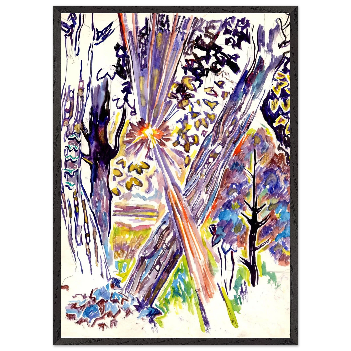 Walter Inglis Anderson - Walter Anderson Wall art - 70x100 cm / 28x40 inches - Fine Art Poster-canvas - -
