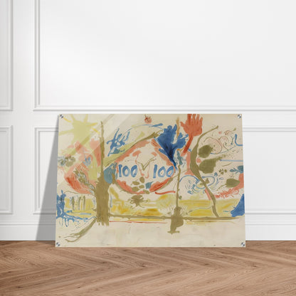 Eden, 1956- - Helen Frankenthaler Acrylic Print - 70x100 cm / 28x40″ inches | Helen Frankenthaler Wall Art | Helen Frankenthaler Prints