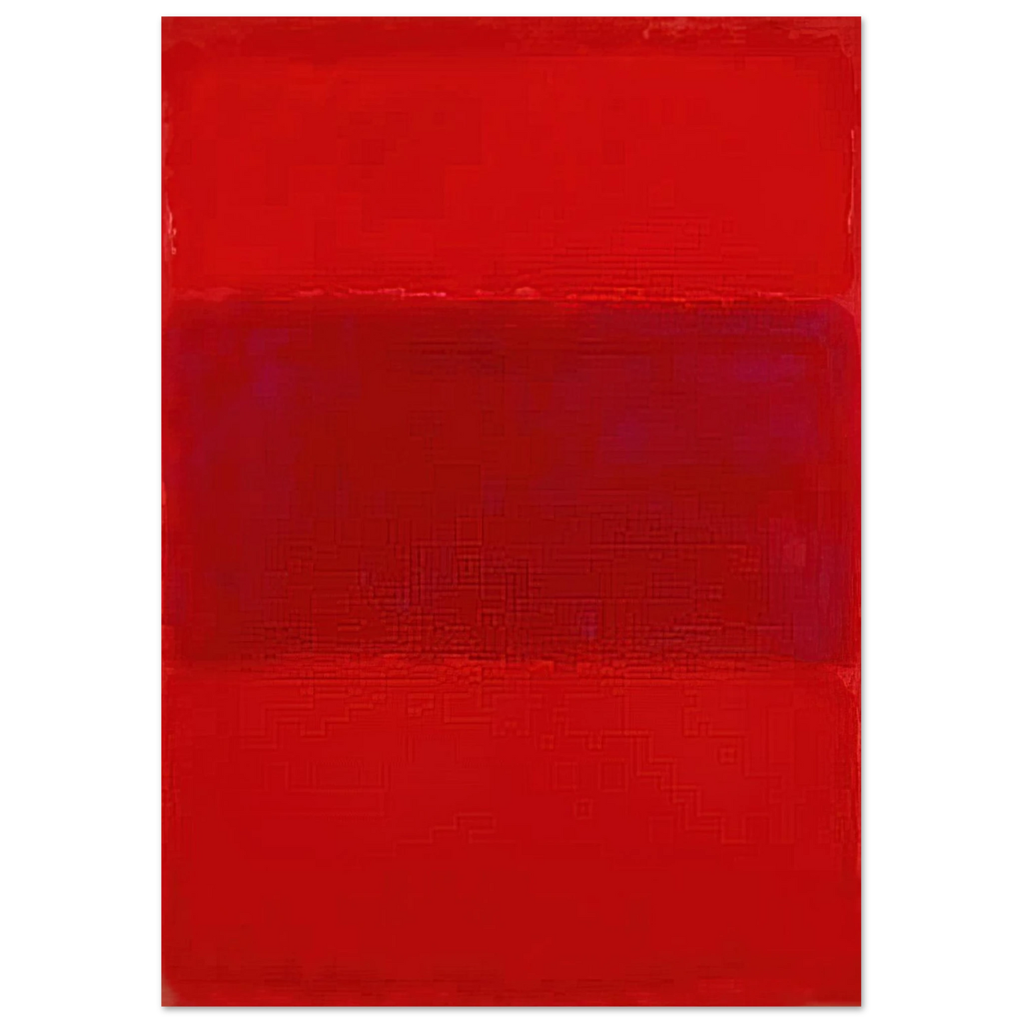 Mark Rothko - No.301 - 1959 Wall Art - 21x29.7 cm / 8x12" - Premium Wooden Framed Poster With Fine Art Paper - Wood frame