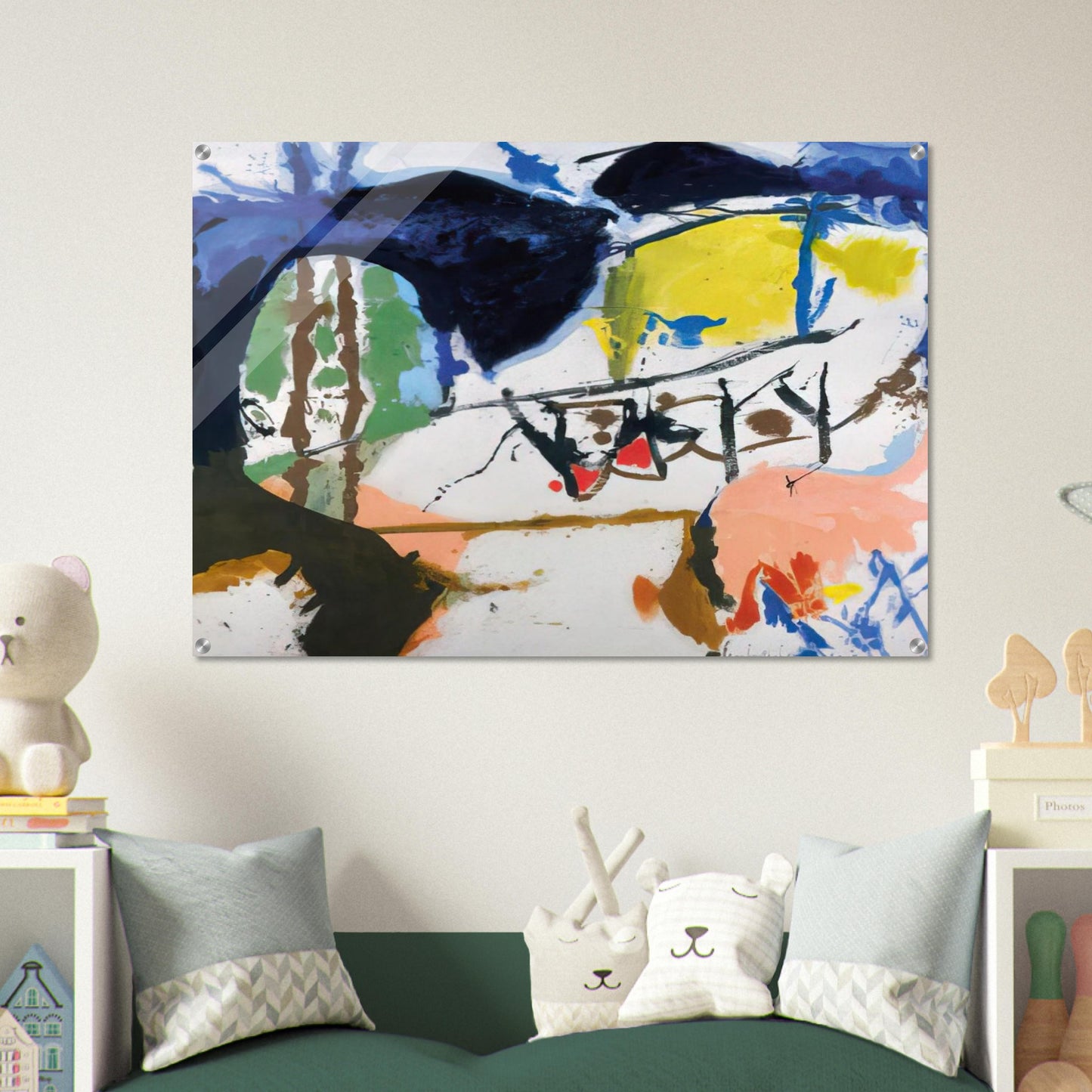 Acres - 1959 - Helen Frankenthaler Acrylic Print - 70x100 cm / 28x40″ inches | Helen Frankenthaler Wall Art | Helen Frankenthaler Prints