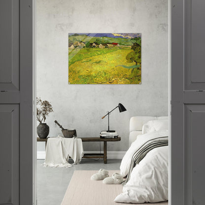 View of Vessenots near Auvers - Vincent van Gogh Acrylic Print - 70x100 cm / 28x40″ inches