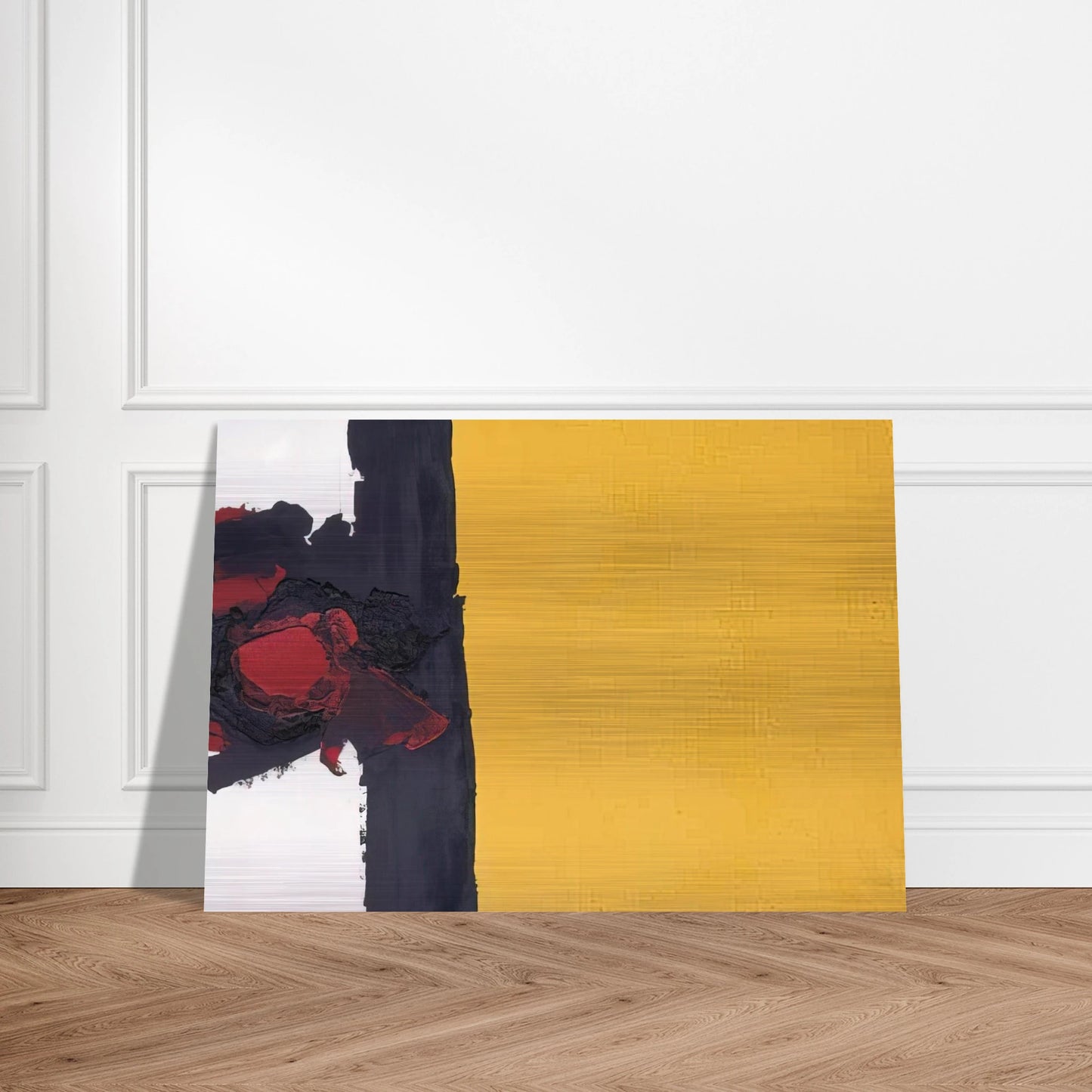 471 - Luis Feito Brushed Aluminum Print - 70x100 cm / 28x40 inches | Luis Feito Aluminum Print | Luis Feito Prints