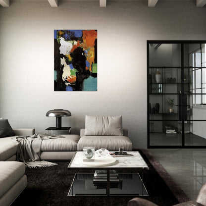 The Conjurer - Hans Hofmann Brushed Aluminum Print - 70x100 cm / 28x40 inches | Hans Hofmann Aluminum Print | Hans Hofmann Prints