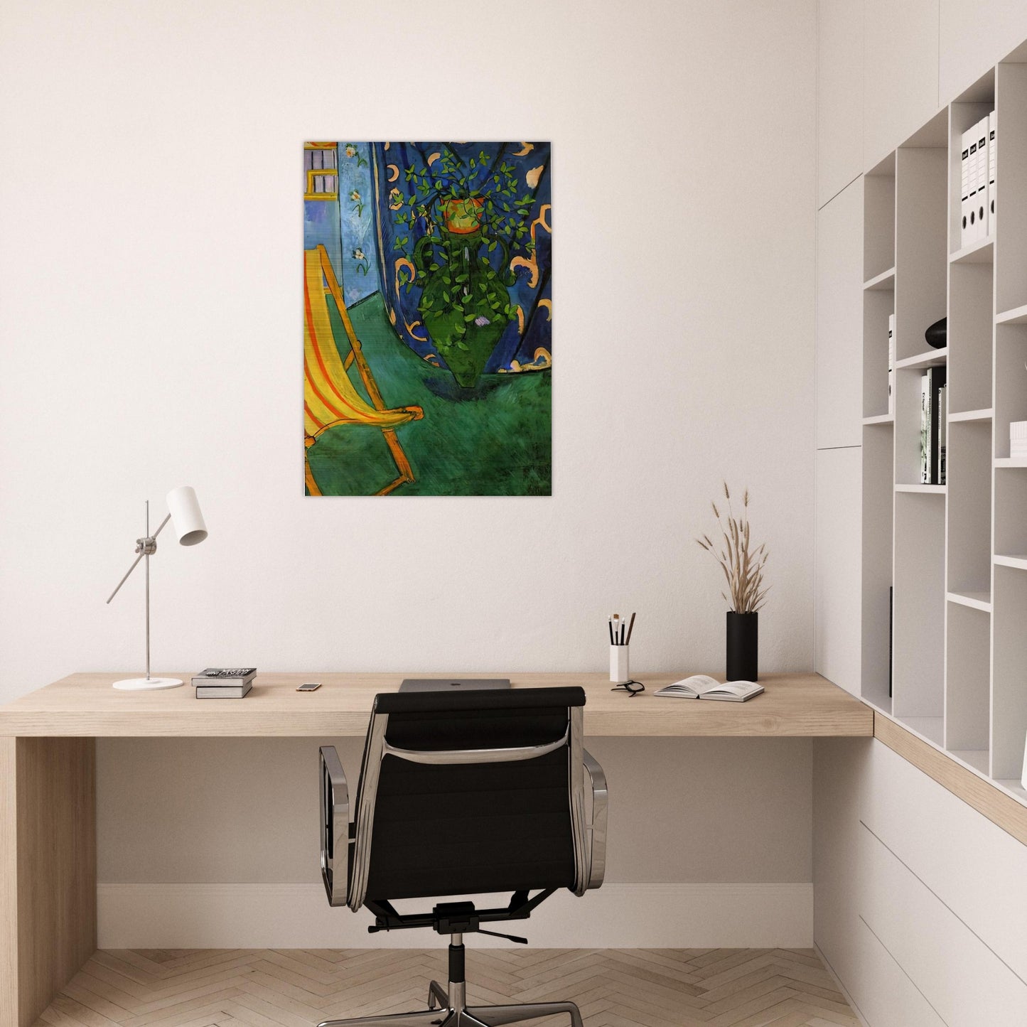 CORNER OF THE ARTIST S STUDIO 1912 - Henri Matisse Brushed Aluminum Print - 70x100 cm / 28x40 inches | Henri Matisse Aluminum Print | Henri Matisse Prints