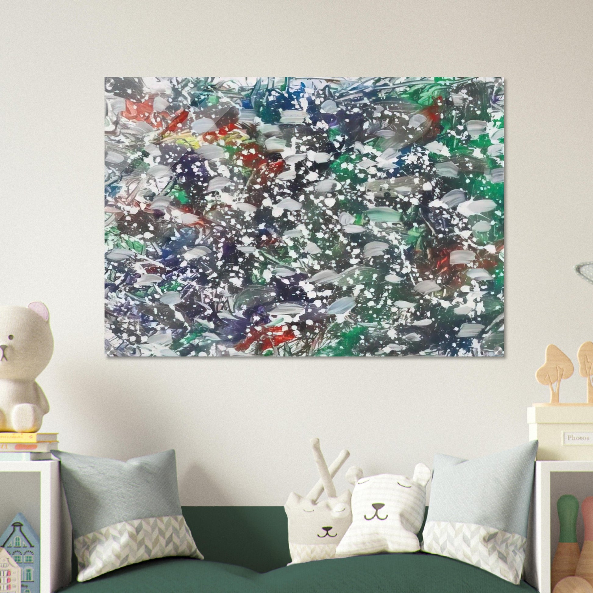 Neigeoliale - Marcel Barbeau Acrylic Print - 70x100 cm / 28x40″ inches