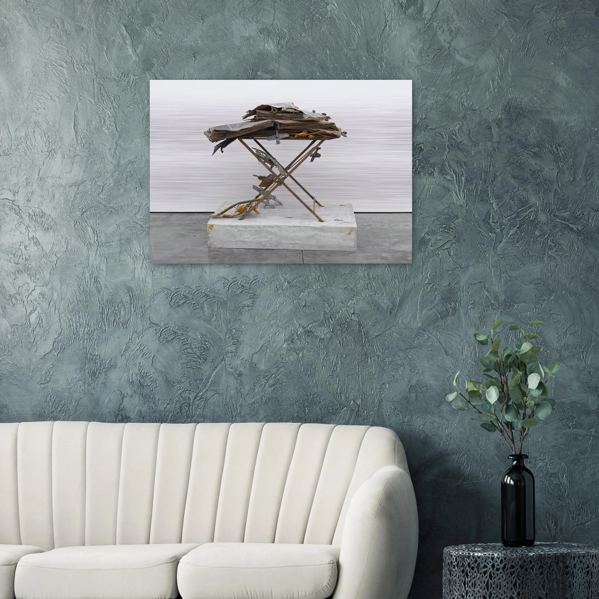 DAT ROSA MIEL APIBUS 2009 - Anselm Kiefer Brushed Aluminum Print - 70x100 cm / 28x40 inches | Anselm Kiefer Aluminum Print | Anselm Kiefer Prints