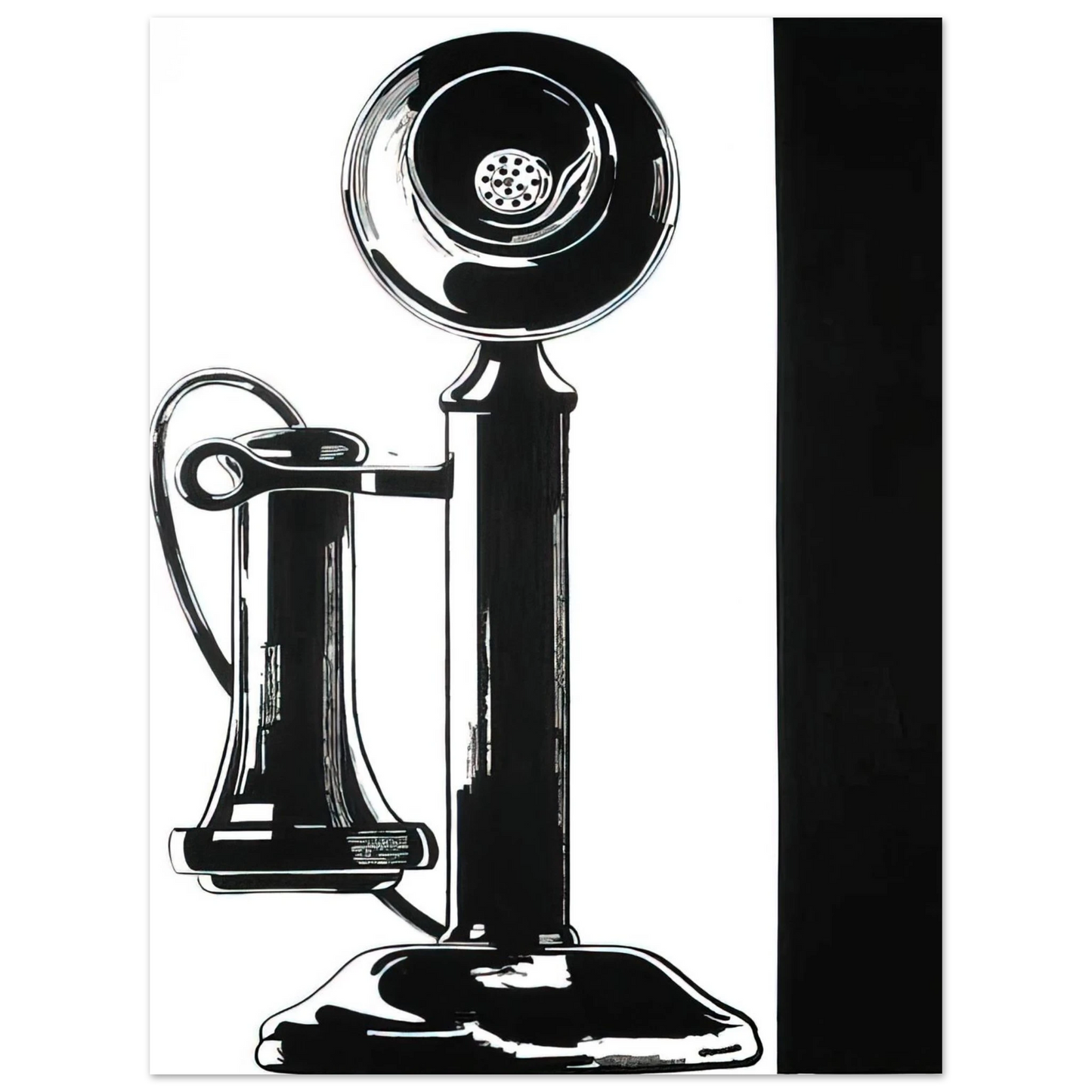 Andy Warhol - Telephone Fine Art Poster