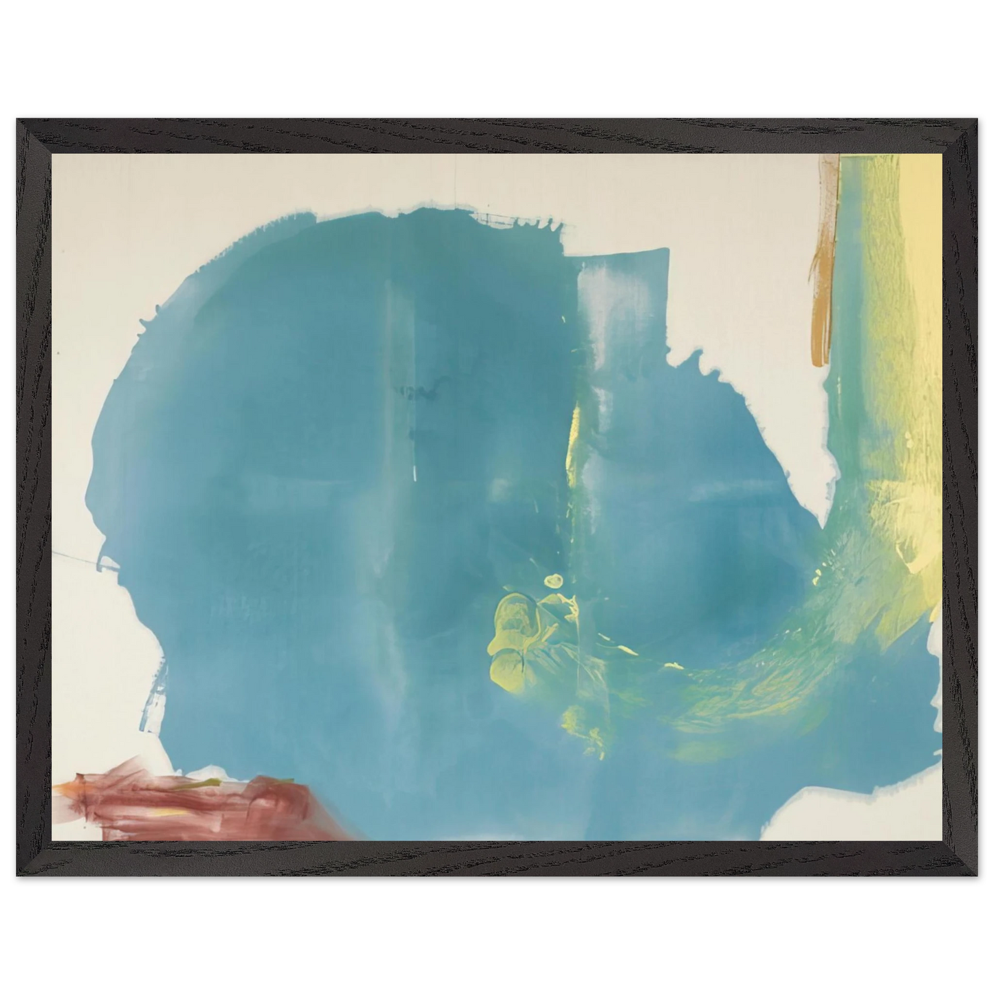 Helen Frankenthaler - Where Necessary - 1977 Wall art - 15x20 cm / 6x8 inches - Fine Art Poster-canvas - -