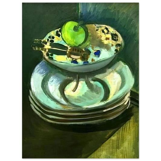 Henri Matisse - STILL LIFE WITH NUTCRACKER 1916  75x100 cm / 30x40inches Fine Art Poster