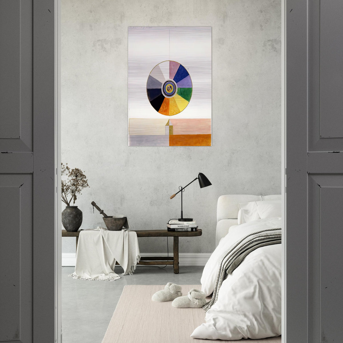 SERIES VII NO 7D 1920 - Hilma af Klint Brushed Aluminum Print - 70x100 cm / 28x40 inches | Hilma af Klint Aluminum Print | Hilma af Klint Prints