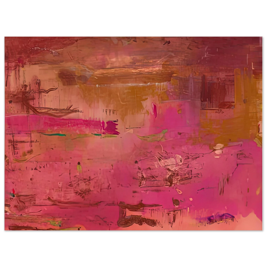Helen Frankenthaler - Dream Walk Red, 1978- Wall Art - 21x29.7 cm / 8x12" - Fine Art Poster-canvas - -