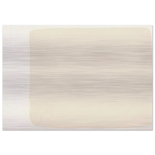 Untitled, from BAM III - Robert Ryman Brushed Aluminum Print - 70x100 cm / 28x40 inches | Robert Ryman Aluminum Print | Robert Ryman Prints